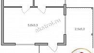 Дом 36 м.кв. (6×6) № 110