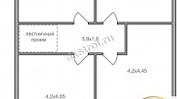 Домокомплект 171 м.кв. (8.5×9) № 509